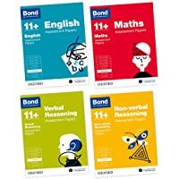 Bond 11+: English- Maths- Non-verbal Reasoning- Verbal Reasoning: Assessment Papers: 7-8 years Bundle (Bond: Assessment…